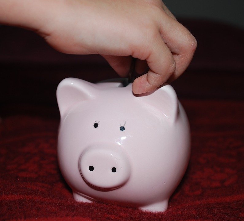 Savings Money Child Pink Piggy Bank Pig