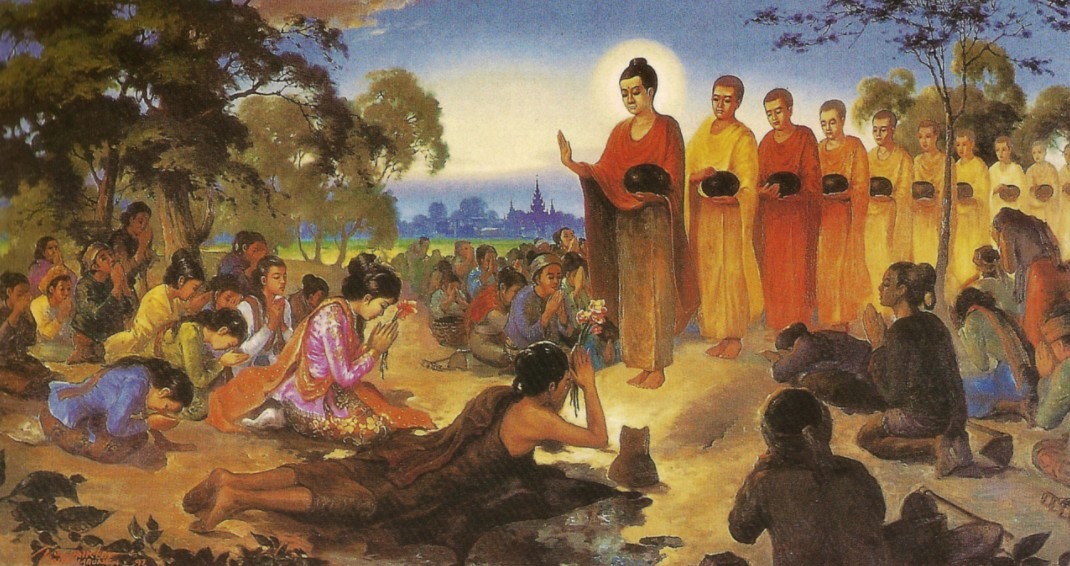 Ascetic_Sumedha_and_Dipankara_Buddha