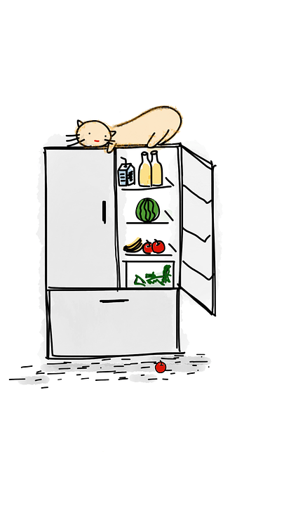 Store breast milk in a refrigerator for use at a later time