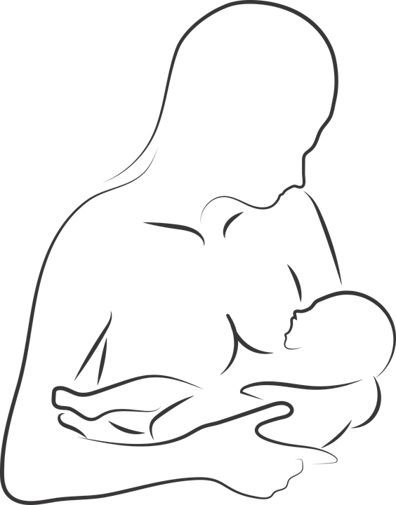 Young mothers can store breast milk for feeding the baby at a later time