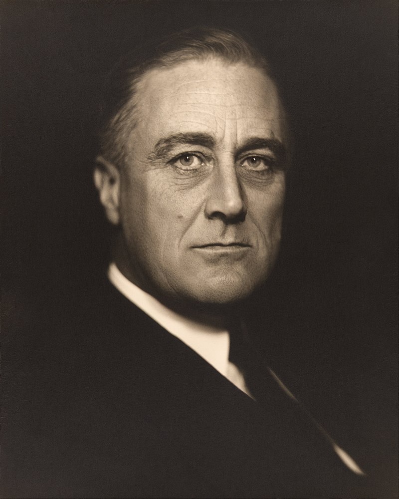 Franklin D. Roosevelt during the Great Depression 