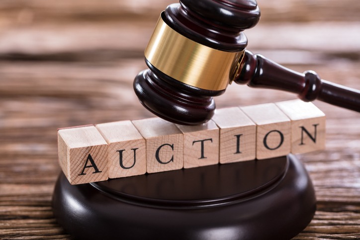 Gavel On Auction Word