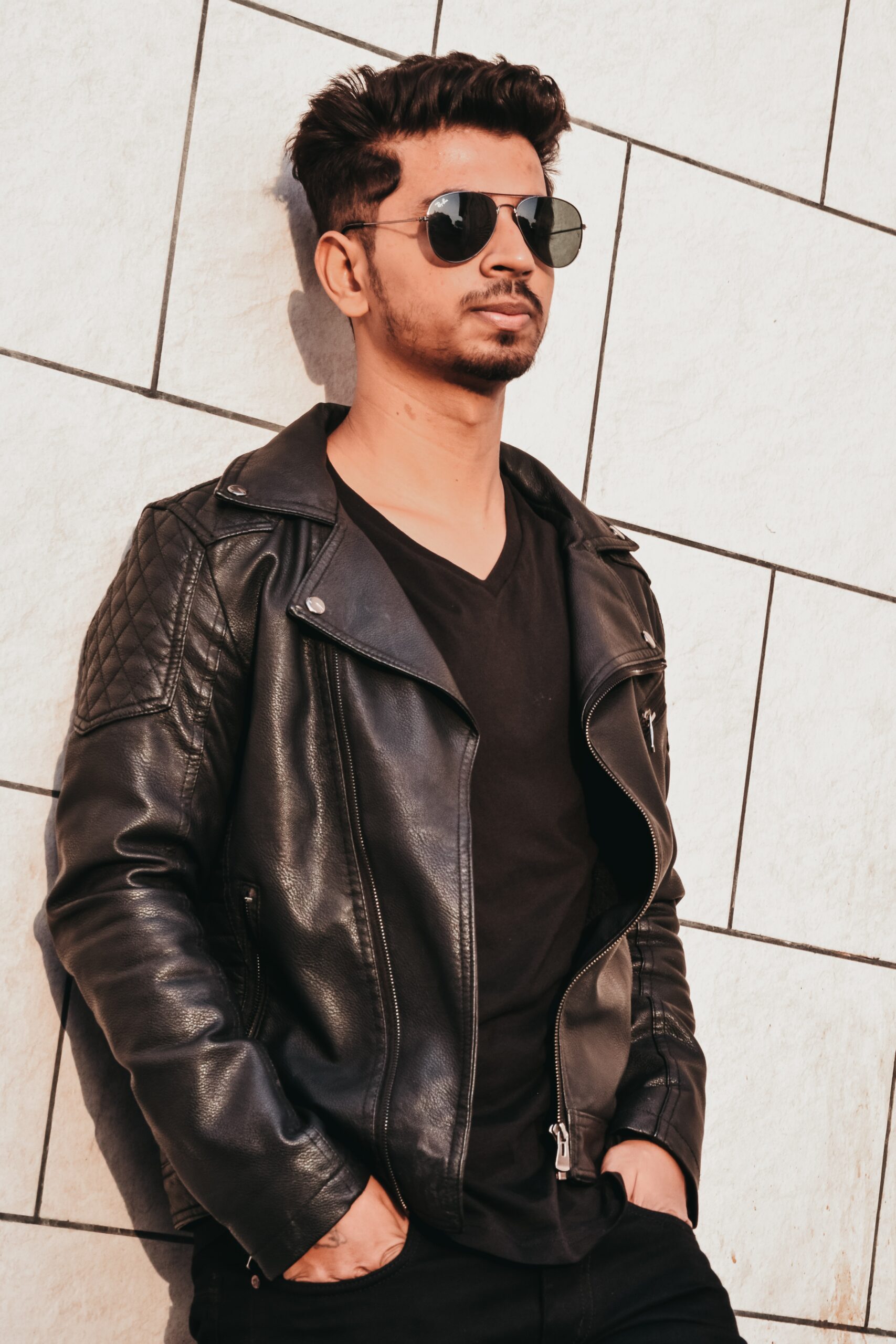 Man-in-leather-jacket